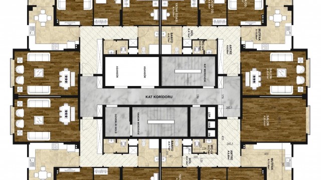 Kazım Karabekır 2. Etap 3+1 155m2